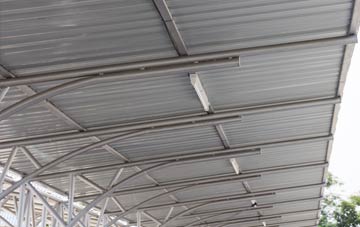 installing Pins Green metal roofing